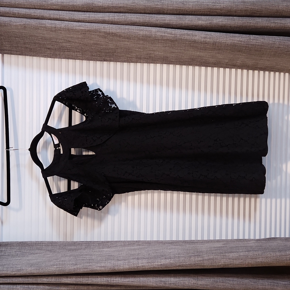 Candie's Black Lace Dress